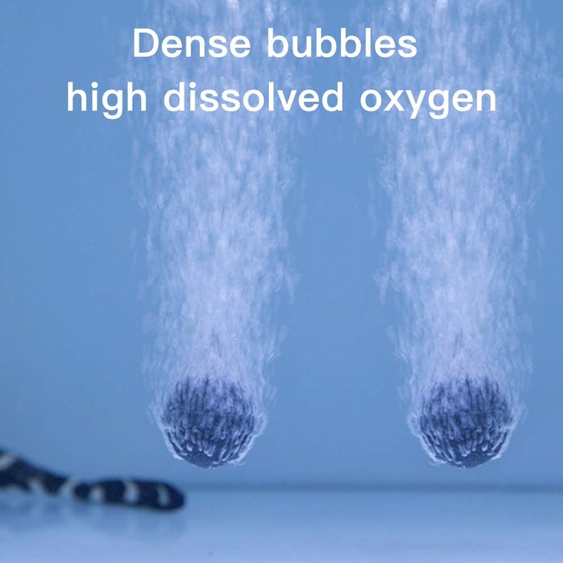 Feelers 2 Inch Crazy Air Stone Bubble Ball Shape Cylinder Fish Tank Oxygen Stone Bubbler Diffuser for Aquarium Hydroponic Growing System (Pack of 5) - Image 3